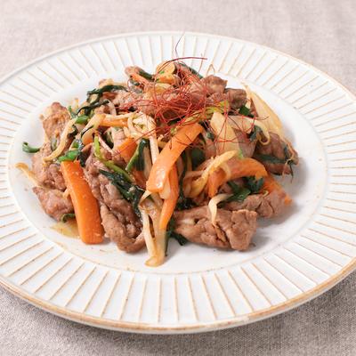 ごはんが進む 甘辛プルコギ