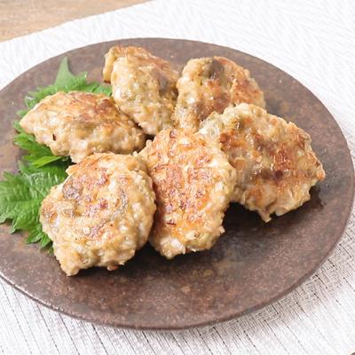 とろろ昆布の鶏つくね